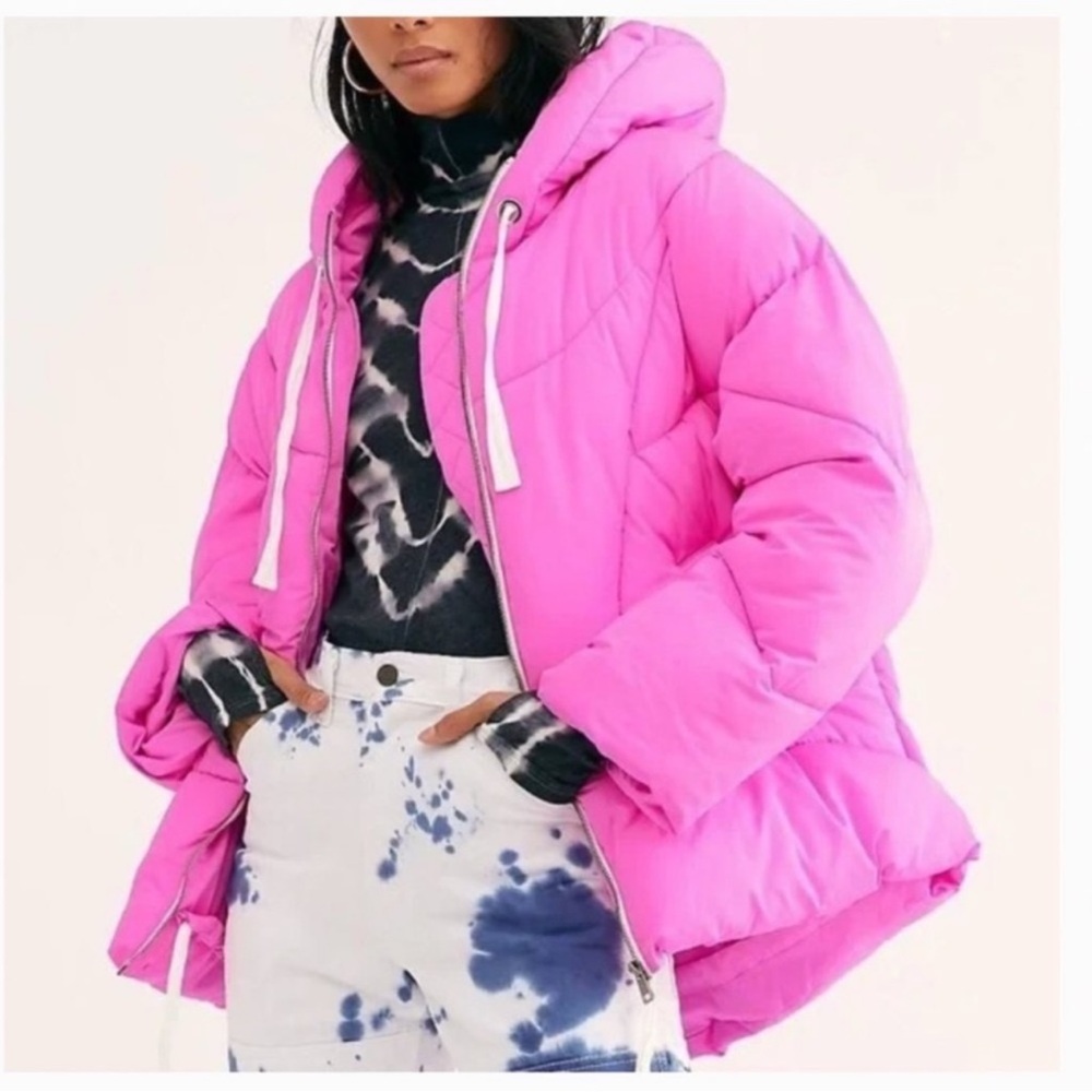 Free people pink coat/jacket